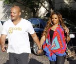 Mel B et Stephen Balafonte, à Los Angeles, 24 juin 2011. 