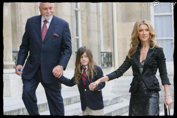 Céline Dion et René-Charles 