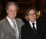 Jacques Grande et Pierre Passebon lors de la représentation du ballet La Source à l'Opéra Garnier le 3 novembre 2011