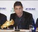 Cristiano Ronaldo reçoit le Soulier d'Or du meilleur buteur de l'année à Madrid le 4 novembre 2011