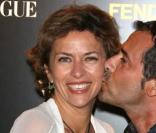 Séquence bisou à Cannes : Bernard Montiel et Corinne Touzet