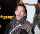 Florent Pagny lors de l\'avant-première de Rhum Express, le 8 novembre 2011, à Paris.