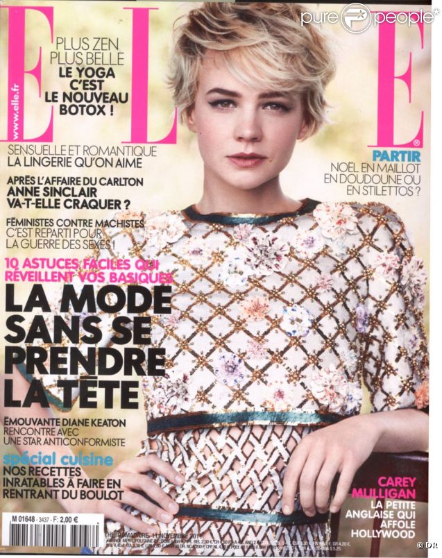 Retrouvez l'interview dans Elle, novembre 2011.