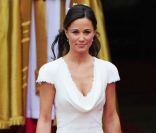 Pippa Middleton à Londres lors du mariage royal. Le 29 avril 2011. 