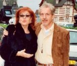 Elizabeth Teissier et son époux Gherard en octobre 2004. 