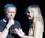Renaud et Romane Serda, à Rouen, 23 février 2006.