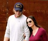 Demi Moore et Ashton Kutcher en octobre 2005 à Barcelone 