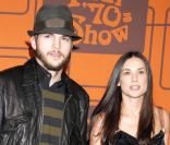 Demi Moore et Ashton Kutcher en mai 2006 à Los Angeles 