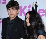 Demi Moore et Ashton Kutcher en janvier 2010 à Los Angeles 