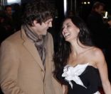 Demi Moore et Ashton Kutcher en février 2010 à Londres 