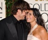 Demi Moore et Ashton Kutcher complices en janvier 2009 à Los Angeles 