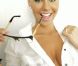Amber Rose en plein shooting pour le magazine King