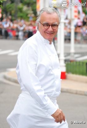 Alain Ducasse en juillet 2011 à Monaco