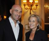 Nicolas Canteloup et Claire Chazal au dîner organisé au profit de l\'association Action Innocence, le 24 novembre 2011.
