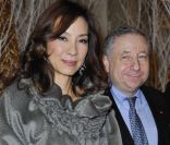 Michelle Yeoh et Jean Todt au dîner organisé au profit de l\'association Action Innocence, le 24 novembre 2011.