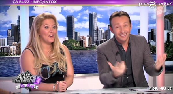 Loana amincie et Stéphane Joffre-Roméas dans les Anges de la télé-réalité 3, vendredi 25 novembre 2011, sur NRJ 12