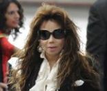 Latoya Jackson arrive au tribunal pour connaître la sentence du Docteur Murray dans le procès de la mort de Michael Jackson, le 29 novembre 2011, à Los Angeles