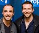 Bradley Cooper et Nikos sur Europe 1 dans la matinée du 30 novembre 2011.