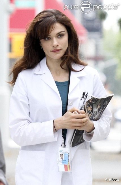 Rachel Weisz sur le tournage de The Bourne Legacy, le 26 septembre 2011. 