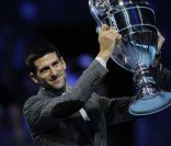Novak Djokovic à Londres le 22 novembre 2011