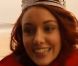 Delphine Wespiser dans un reportage qui lui est consacré dans le JT de 13 heures de TF1, le dimanche 4 décembre 2011.