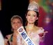 Delphine Wespiser, lors de son sacre pour l'élection de Miss France 2012 le 3 décembre 2011