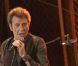 Johnny Hallyday chante à la Tour Eiffel pour Live@Home, le samedi 3 décembre 2011.