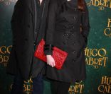 Anouchka Delon et son compagnon Julien lors de l'avant-première du film Hugo Cabret le 6 décembre 2011