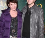 Elisabeth Bourgine et son fils Jules lors de l'avant-première du film Hugo Cabret le 6 décembre 2011
