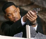 Will Smith sur le tournage de Men In Black 3, le 7 juin 2011 à New York.