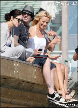 Pamela Andeson et Tommy Lee