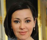 Tina Arena au ministère de la Culture, à Paris, le 14 décembre 2011.