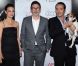 Berenice Bejo, Michel Hazanavicius et Jean Dujardin, le 8 novembre 2011 à Los Angeles.