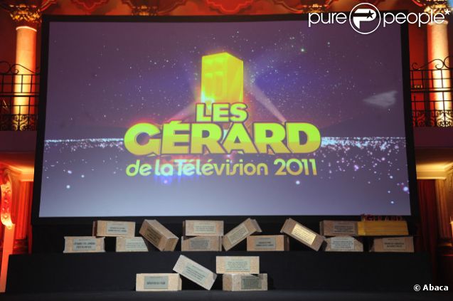 Les Gérard 2011, à Paris, le 20 décembre 2011