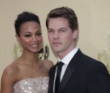 Zoe Saldana et Keith Britton en 2010