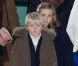 Les jeunes Sverre Magnus et Ingrid Isabella pas emballés par leur sortie à l'église ? La famille royale de Norvège de sortie pour la messe de Noël, dans la soirée du 24 décembre 2011 à Oslo.
