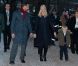 La famille royale de Norvège de sortie pour la messe de Noël, dans la soirée du 24 décembre 2011 à Oslo.