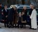 La famille royale de Norvège de sortie pour la messe de Noël, dans la soirée du 24 décembre 2011 à Oslo.