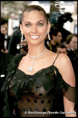 Amelia Vega à Cannes le 12 mai 2004