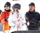 Melanie Griffith et Antonio Banderas radieux au ski avec leur fille