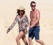 Cindy Crawford : Une sirène sur la plage avec la belle Stacy Keibler