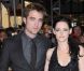 Kristen Stewart et Robert Pattinson à Londres, le 16 novembre 2011. 