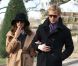 Eva Mendes et Ryan Gosling à Paris, le 26 novembre 2011. 