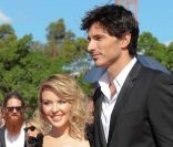 Kylie Minogue et Andres Velencoso à Sydney le 27 novembre 2011. 