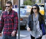 Justin Timberlake et Jessica Biel à New York en septembre 2011<br />