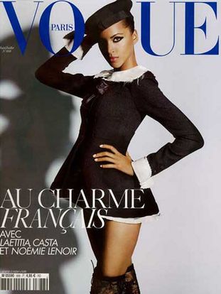 Vogue : Noémie Lenoir