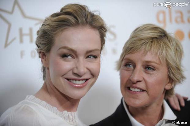 Ellen DeGeneres et Portia de Rossi