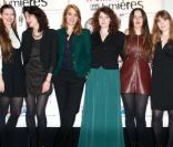 Les actrices de L'Apollonide à la cérémonie des Lumières, à Paris le 13 janvier 2012.