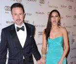 David Aquette et sa compagne Christina lors de l\'Art of Elysium Heaven Gala, le samedi 14 janvier 2012.
