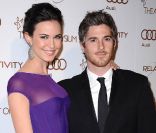Odette et Dave Annable lors de l'Art of Elysium Heaven Gala, le samedi 14 janvier 2012.